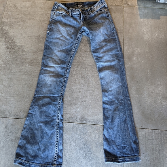 camden rose bell silver jeans